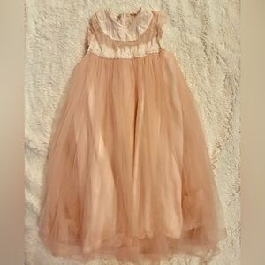 Charming Blush Kids Formal Dress